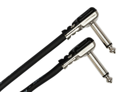 Hosa Pro HGFP-001.5 Guitar Pedalboard Patch Cable - Right Angle to Right Angle - 1.5 foot