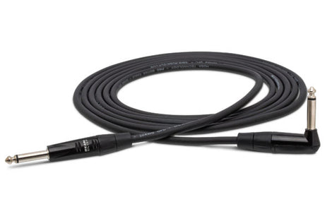 Hosa Pro HGTR-010R Straight to Right Angle Guitar Cable - 10 foot