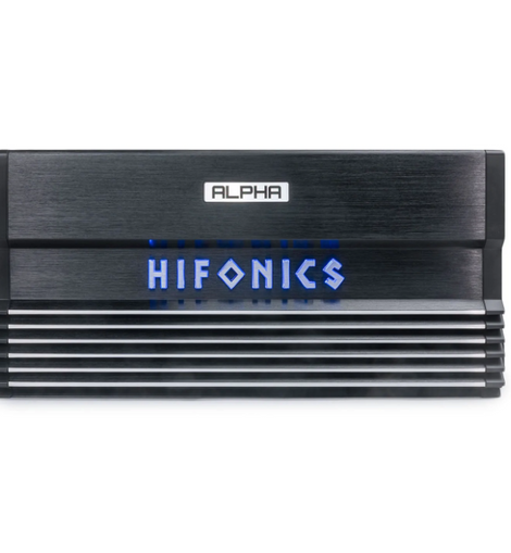 Hifonics 1500.1D ALPHA Compact Monoblock 1500 Watt Class D 1 Ohm Monoblock Car