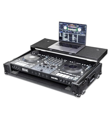 Headliner Flight Case For Rane Four With Laptop Platform And Wheels