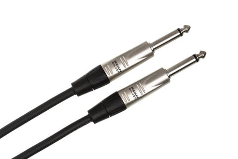 Hosa Pro HPP-005 Unbalanced Interconnect Cable - REAN 1/4-inch TS to Same - 5 foot