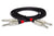 Hosa Pro HPP-020X2 Stereo Interconnect Cable - Dual 1/4-inch TS Male to Same - 20 foot