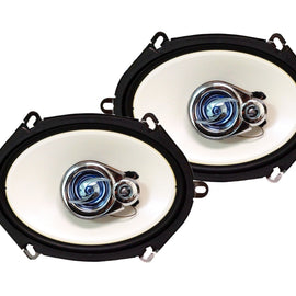 Absolute HQ573 5x7" 3-Way Front or Rear Speakers Fit 2005-2009 Ford Mustang