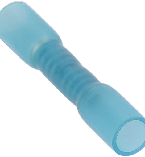 Install Bay HSBBC Heat Shrink Blue Butt Connector 16-14 Gauge Package of 100