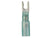Install Bay HSBVLST6 Heat Shrink Blue Vinyl Locking Spade Terminal 16-14 Gauge #6