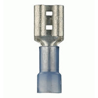 Install Bay HSFBD Heat Shrink Female Blue Quick Disconnects 16-14 Gauge .250