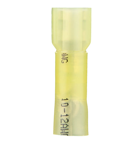 Install Bay HSYFFI Heat Shrink Yellow Fem Insul Quick Disconnects 12-10 Ga .250