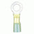 Install Bay HSYRT14 Heat Shrink Yellow Ring Terminal 12-10 Gauge 1/4 inch