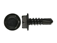 Install Bay HWHT834 Hex Washer Head Tek Screw #8 x 3/4 Inch - Box of 500
