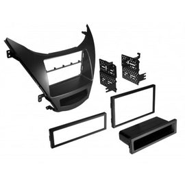 Single/Double DIN Car Stereo dash Install Kit fit 2011-2013 Hyundai Elantra