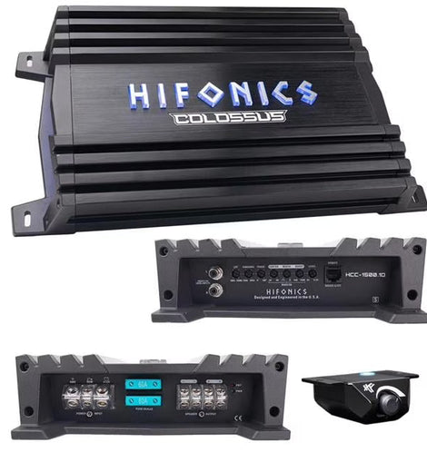 Hifonics HCC-1500.1D 1500W RMS Class D Monoblock Car Amplifier