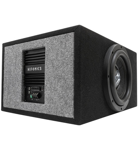 Hifonics HEW10D4-500P ELITE 500 Watt 10 Inch Powered Subwoofer System