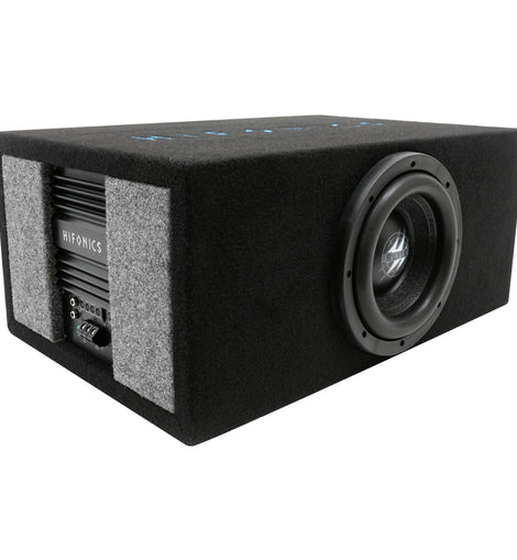 Hifonics HEW8D4-500P ELITE 500 Watt 8 Inch Powered Subwoofer System