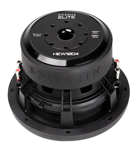 Hifonics HEW10D4 ELITE 10 Inch 4 Ohm DVC Subwoofer