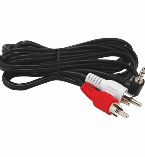 Install Bay IB3.5RCA-1 3.5 mm Male to RCA 1 m - 5 Pack