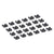 Install Bay IBCTKIT100 100-Piece 4GA to 1/0GA Modular Cable Management Clamp Set