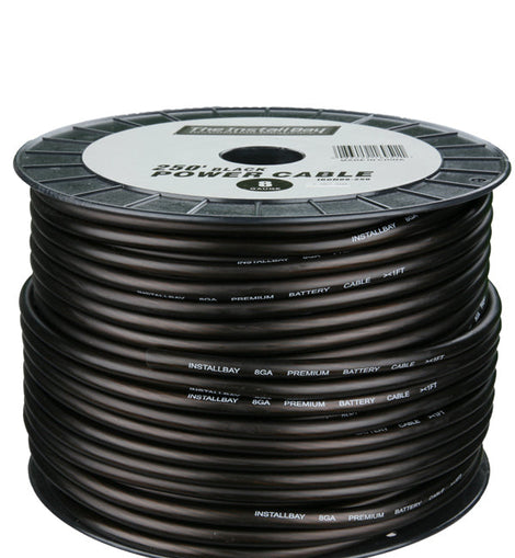 Install Bay IBGN08-250 CCA Value Line Power Cable 8 Gauge - 250 Feet
