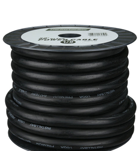 Install Bay IBGN10-50 CCA Value Line Power Cable 1-0 Gauge - 50 Feet