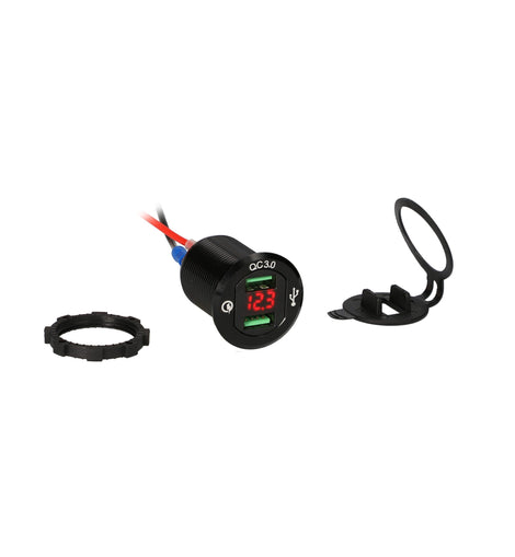 Install Bay IBR108 Dual USB LED Voltage Display
