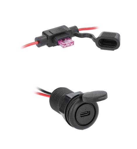Install Bay IBR142 Flush Mount USB Type-C Charging Socket
