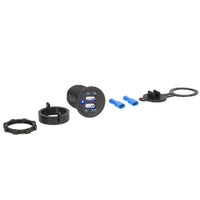 Install Bay IBR57 Dual USB Water Resistant with Cover - Retail Pack