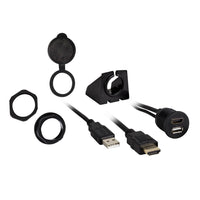 Install Bay IBR73 HDMI / USB Pass Through Extension - Retail Pack