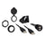 Install Bay IBR74 DUAL USB Pass Through Extension - Retail Pack