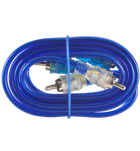 Install Bay IBRCA1M Compact End Blue RCA Cables 1 m - Each