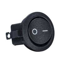 Install Bay IBRRMOM Round Rocker Momentary Switch - Package of 5
