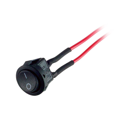 Install Bay IBRRSM Round Rocker Mini OFF-ON Prewired - Pack of 5