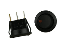 Install Bay IBRRSO Round Rocker Switch Orange Led No Leads 20amp - Pack of 5