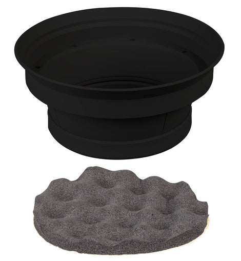 Install Bay IBSBF65-B Speaker Baffle Kit 6.5 Inch - (x2) 10 Packs