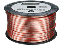 Install Bay IBSW14-250 CCA Value Line Speaker Wire 14GA Clear - 250 Foot Coil