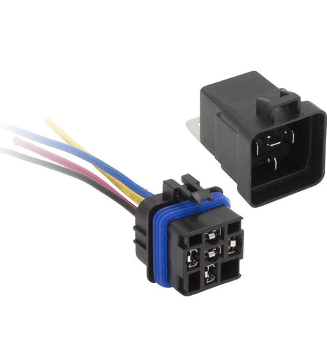 Install Bay IBW-E123H 12V Relay/5 Pin Harness - Waterproof