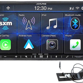 Alpine ILX-407 7" Multimedia Receiver & HCE-RCAM-WRA Spare Tire Backup Camera