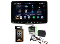 Alpine Halo 9 iLX-F509 9" Digital multimedia receiver+ Axxess AXSWC Steering Wheel Control Adapter +Free Magnet Phone Holder