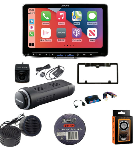 Alpine ILX-F509+SWI-CP5+SXV300v1+HCE-C1100+KTX-C10LP 9
