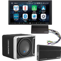 Alpine ILX-W670 KTA-200M KTA-450 S2-SB10V 10" Loaded Enclosure Package