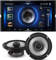 Alpine ILX-W670 Digital In-dash Receiver & S2-S65 6.5" Coaxial Speaker