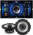 Alpine ILX-W670 Digital In-dash Receiver & S2-S65 6.5" Coaxial Speaker