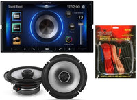 Alpine ILX-W670 In-dash Receiver & S2-S65 Type S 6.5" Speaker & KIT10 AMP Kit