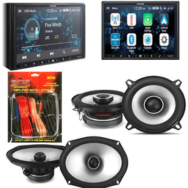 Alpine ILX-W670 Digital Receiver S2-S69 6x9 & S2-S50 5.25 Speakers KIT10 AMP Kit