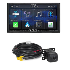 Alpine iLX-407 7" multimedia receiver + HCE-C1100 Backup camera surface-mount