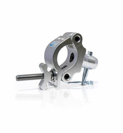 Galaxy Stage GS-C114PS Half Coupler Conical Clamp Silver 660 lb Load Capacity TUV Approved Fits 48-51mm Truss