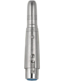 2 MR DJ QTXLRF1 XLR Female to 1/4" Stereo Female Adapter Converter Gender Audio Coupler