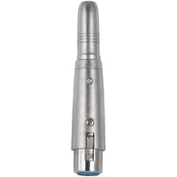 MR DJ QTXLRF1 XLR Female to 1/4" Stereo Female Adapter Converter Gender Audio Coupler
