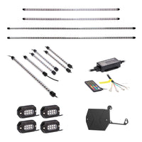 Jeep JP-RGBKT-1 Complete Plug-N-Play RGB Lighting Kit for Jeep JL/JT