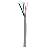 Install Bay JPWBGRW12100 Jacketed Primary Wire 4 Conductor 12GA All Copper Blk/Grn/Red/Wht - 100 ft