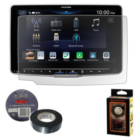 Alpine KAE-HF9DA Anti-reflective Screen Protector for iLX-F509 Bundle
