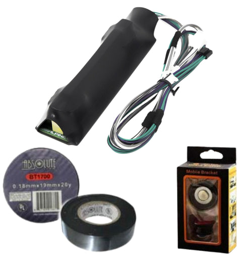 Alpine KCX-F200INT OEM Amp Integration X409-WRA-JL in Wranglers & Gladiators Bundle